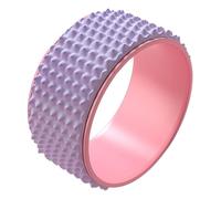 Rueda de yoga - Rollador de yoga de 32x13cm Roller de retroceso, Ayuda de Fitness Massage, Masaje de equipos Pilates de tejido profundo, masajeador de tejidos profundos para mejorar el entrenamiento d