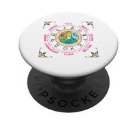 Rueda del Año Festival Pagano Paganismo Germánico PopSockets PopGrip Adhesivo