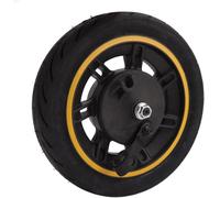 Rueda delantera 10 pulgadas 60/70-6.5 para Ninebot Max G30 patinete eléctrico - Neumático tubeless con freno de tambor - Rueda de repuesto y accesorio duradero