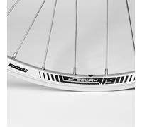 Rueda delantera bicicleta MTB 26 pulgadas FreeWay ( Negro / 26" (559-19mm) )