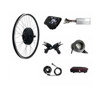 Rueda Delantera de Bicicleta eléctrica 48V 1500W Motor de Cubo de Cassette Trasero sin Engranajes eléctrico 20-29 Pulgadas Multicolor