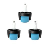 Rueda Delantera de Repuesto, Compatible con los Robots aspiradores Cecotec Conga 3090, 3091 y 3092. Piezas de Repuesto.(3 Wheels)