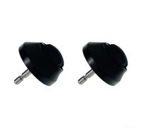 Rueda delantera de repuesto para aspiradora robótica Conga 9590 Spin for Revolution Ultra Power y 9990 AI Spin, plástico, deslizamiento suave en alfombra para suelos de madera dura (paquete de 2)