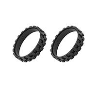 Rueda Delantera de Repuesto y neumáticos Skin compatibles con IRobot Roomba I7 E5 E6 500 600 700 800 900 Series Antideslizante IRobot Roomba Accesorios (Color : 2PCS)