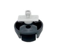 Rueda Delantera Giratoria Compatible Con Aspiradoras Roborock S5 Max, S6 Pure, S7 MAXV, Q7, Q5 Y S8.(Black)