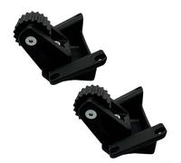 Rueda delantera giratoria de 360 grados con rodamiento de bolas para cortacésped robótico compatible con modelos R38Li R40Li R45Li y ROB R600 R800 R1000 (2 piezas)