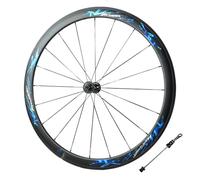 Rueda Delantera para Bicicleta De Carretera 700c Llanta De Aleación De Aluminio Ruedas De Bicicleta Freno C/V 9 * 100mm Liberación Rápida Buje