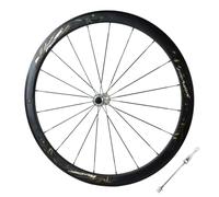 Rueda Delantera para Bicicleta De Carretera 700c Llanta De Aleación De Aluminio Ruedas De Bicicleta Freno C/V 9 * 100mm Liberación Rápida Buje