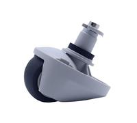 Rueda delantera para Xiaomi Robot X20+ X20 Plus, rodillo giratorio | Rueda antipelo y pelo; desbloquea los movimientos en vacío, no raya el parqué, repuesto con pasador de encaje.