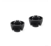 Rueda delantera silenciosa para Ecovacs para deebot T80 X8 para serie omni, pieza de repuesto de plástico resistente al desgaste con rodamiento seguro, kit de fácil instalación (A)