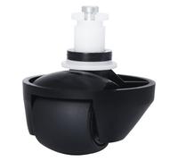 Rueda delantera silenciosa, rueda delantera, rueda delantera para Dreame D9/D9 Max/D9 Max Gen 2/D10s Pro/L10 Pro/L10s Pro/L10s Plus/L10s Plus/L10s Pro Ultra Heat/L10s Pro Ultra/L10s Pro Gen2/X30