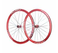 Rueda Delantera Y Trasera De Bici De Carretera De Grava 700C. Llanta De Doble Pared De 38mm Juego De Ruedas con Freno De Disco, Eje Pasante 120 * 100/142mm, Cassette De 8/9/10/11 Velocidades