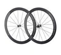 Rueda Delantera Y Trasera De Bicicleta De Carretera 700C Juego De Ruedas con Freno De C/V Llantas De 30/40/50mm 100/130mm QR, Rodamiento Sellado Casete HG De 7-12 Velocidades(Silver Hub,40mm)