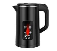 Rueda eléctrica - Caldera de agua | Hervidores rápidos de agua hirviendo | Caldera de de acero inoxidable | Portátil TEA MAKER | Puche eléctrica de cocina | Olla de agua de calor rápido p