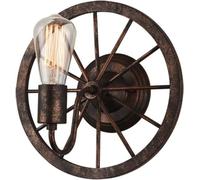 Rueda Estudio Decoración Industrial Viento Lámpara De Pared Retro De Dos Piezas - Personalidad Iluminación Del Pasillo Lámpara De Pared,Araña