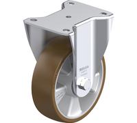 Rueda fija de chapa de acero BH-ALB Blickle, Ø x anchura de la rueda 160 x 50 mm