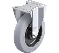 Rueda fija de chapa de acero L-ALB-FI Blickle, Ø x anchura de la rueda 200 x 50 mm