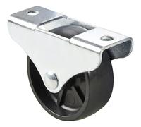 Rueda fija para muebles Wagner, ancho de rueda 19 mm, UE 20 unid.