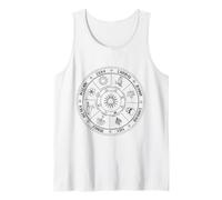 Rueda Germánica del Año Wicca del Festival Pagano Camiseta sin Mangas