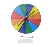 Rueda giratoria de mesa con diseño de rueda de ruleta para fiestas, reuniones, carnavales, ferias comerciales