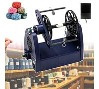 Rueda giratoria eléctrica de 12V, máquina bobinadora automática de hilo de tejer, cambio hacia adelante y hacia atrás, for lana, algodón, lino, seda y otros