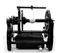 Rueda giratoria eléctrica, máquina automática de bobinado de hilo con control de velocidad, hacia adelante y hacia atrás para tejer hilo y proceso de roving mixto