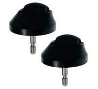 Rueda giratoria para Cecotec para limpiador robótico Conga 9590 9990 - Accesorio de pieza de repuesto para mayor movilidad y rendimiento de limpieza de esquinas (2 piezas)