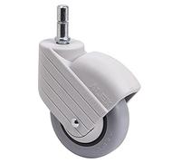 Rueda ALEX giratoria 30HP100CP-PLGI goma gris anilla - 2-3323