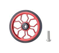 Rueda giratoria silenciosa para bicicletas de elasticidad con diseño plegable e instalación rápida Rueda silenciosa