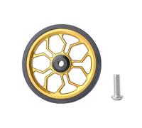 Rueda giratoria silenciosa para bicicletas de elasticidad con diseño plegable e instalación rápida Rueda silenciosa