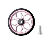 Rueda giratoria silenciosa para bicicletas de elasticidad con diseño plegable e instalación rápida Rueda silenciosa