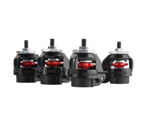Rueda giratoria simulador Oplite OP-R8-CW para cockpit R8 Fury movilidad y estabilidad