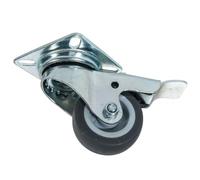 Rueda giratoria WERKA PRO con freno Ø 50mm