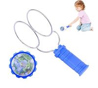 Rueda Giroscópica Magnética con Luz Intermitente - Antigravedad Portátil para Niños y Adultos, Órbita de 21cm, Regalo Educativo de Física