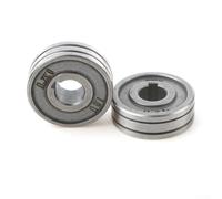 Rueda guía de alimentación de alambre para soldador MIG rodillo alimentador de alambre 0 6/0 8/1 0 mm pieza de repuesto con ranura en V para alambre de acero al carbono y aluminio (U0.8-1.0)