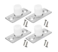 Rueda guía de nailon para puerta corredera de granero: soporte de rodillo guía de suelo para herrajes de muebles, puertas móviles, puertas correderas de vidrio y puertas de aluminio