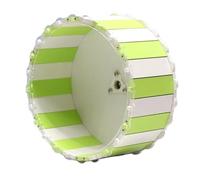 Rueda Hamster Deportes Redondos Ejercicio Correr Animal PEQUEÑO Jaula for Mascotas Accesorios Juguete Suministros de Entrenamiento silencioso para Mascotas(Green,13cm)