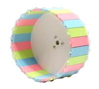 Rueda Hamster Deportes Redondos Ejercicio Correr Animal PEQUEÑO Jaula for Mascotas Accesorios Juguete Suministros de Entrenamiento silencioso para Mascotas(Colorful,13cm)