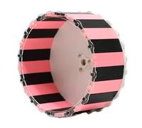 Rueda Hamster Deportes Redondos Ejercicio Correr Animal PEQUEÑO Jaula for Mascotas Accesorios Juguete Suministros de Entrenamiento silencioso para Mascotas(Pink,13cm)