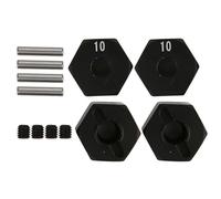 Rueda Hex Begh Actualización Parte de Aluminio Aleación de Aluminio Alto Rendimiento Mecanizado CNC Precisión Ajuste para SCX10 90046 90047 RR10 RC Crawler 8 mm 9 mm 10 mm de 12 (10 mm)