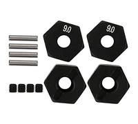 Rueda Hex Begh Actualización Parte de Aluminio Aleación de Aluminio Alto Rendimiento Mecanizado CNC Precisión Ajuste para SCX10 90046 90047 RR10 RC Crawler 8 mm 9 mm 10 mm de 12 (9.0 mm)