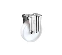 Rueda Industrial Nylon Placa Fija 80 mm.