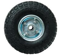 Rueda inflable de 10 de metal Ø 260 x 85mm WERKA PRO Agujero 20mm