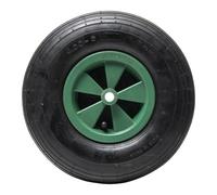 Rueda inflable verde WERKA PRO 325x85 Abertura 16mm
