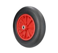 Rueda invernadero - rueda maciza, fabricada en materiales resistentes, ideal para invernaderos, con excelente durabilidad y soporte en terrenos irregulares. #