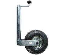 Rueda jockey inflable Ø260mm soporte Ø48mm WERKA PRO