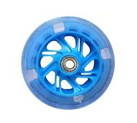 Rueda LED Intermitente para Mini/Micro Scooter - 80mm & 120mm, 5 Colores(Blue-120mm)