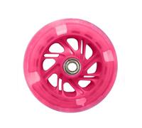 Rueda LED Intermitente para Mini/Micro Scooter - 80mm & 120mm, 5 Colores(Pink-120mm)