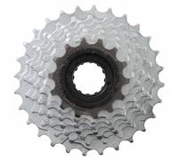 Rueda libre 7v. Sunrace 14-28 plateada indexada (en caja)