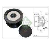 INA 535 0188 10 Rueda libre de alternador Compatible con OPEL Vectra C Caravan Z02 Zafira B A05 Astra H Caravan A04 Vectra C GTS Z02 Astra H Hatchback A04 Vectra C Sedán Z02